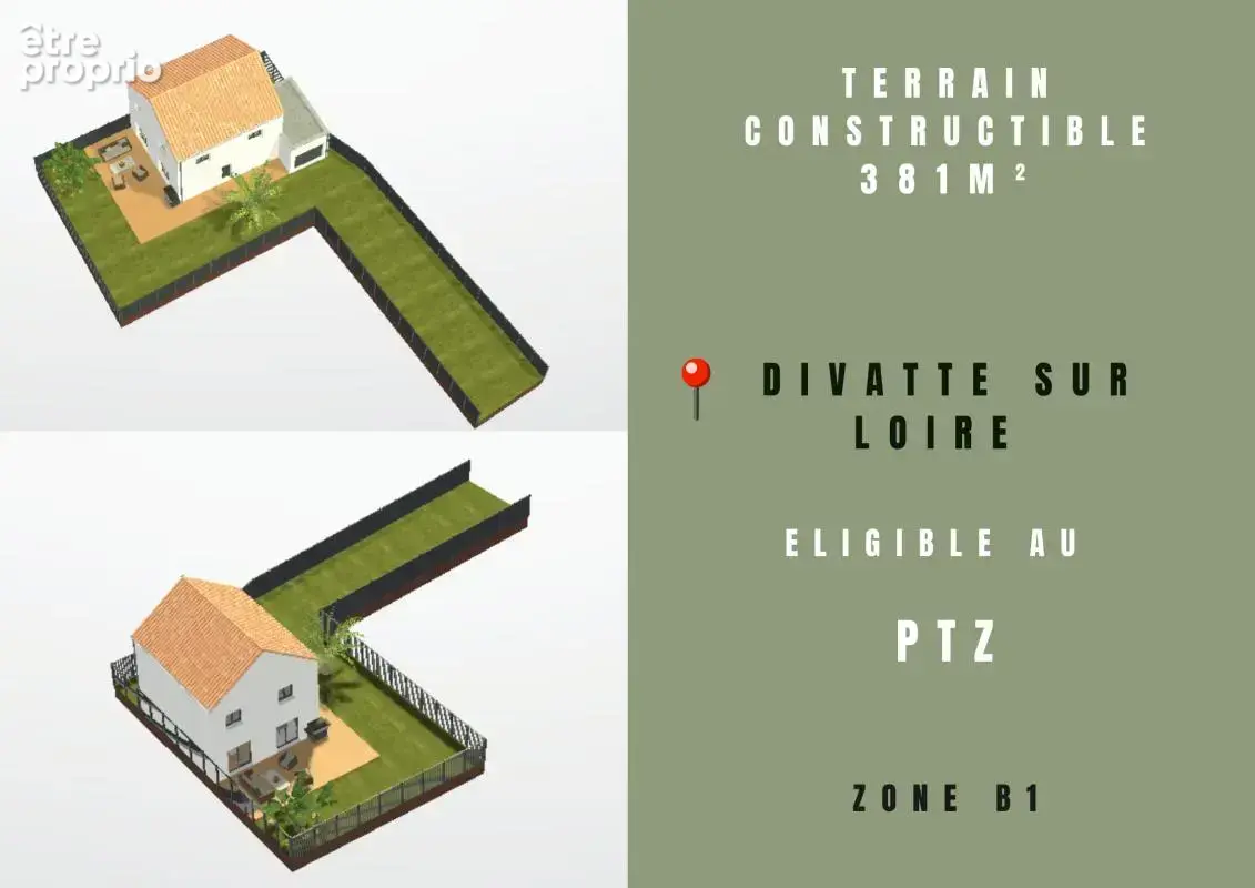 Terrain constructible - divatte sur loire  - proche bourg - photo 6