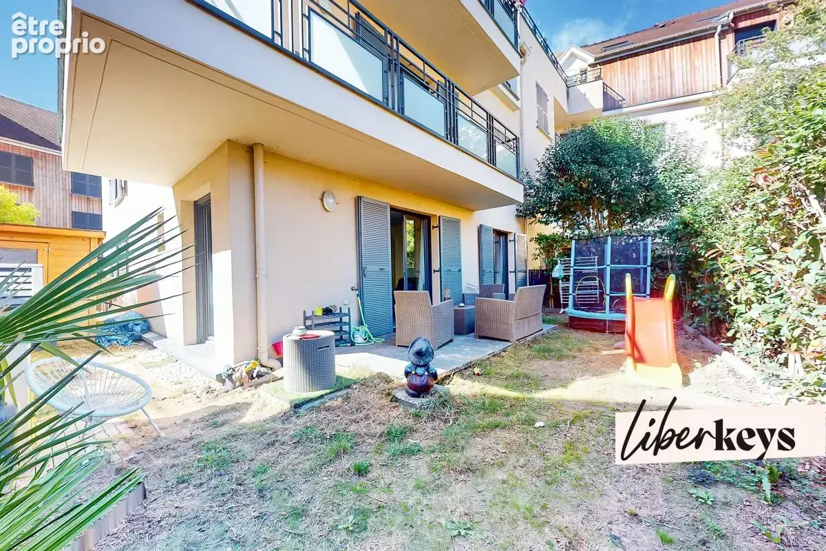Parmain – T2 avec jardin privatif de 70 m², terrasse et parking - photo 1