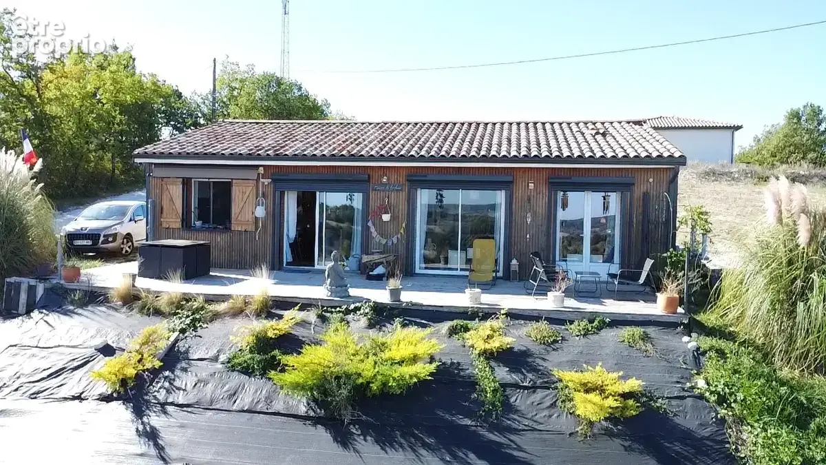 Maison en bois de 75 m2 avec un terrain de 2222 m2 composé de 3 chambres, salon/séjour/cuisine de 38 m2 - photo 9
