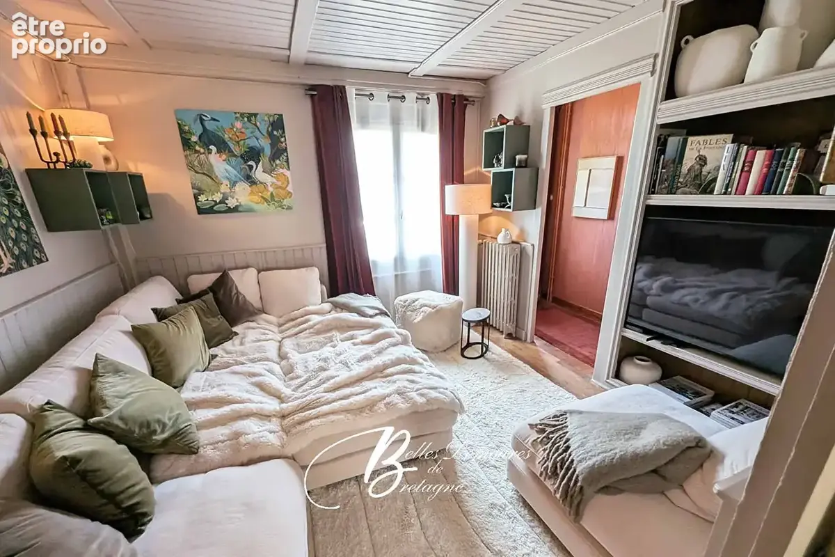 A vendre belle maison des années 50 avec terrain constructible à deux pas de la ria d'Etel - photo 11