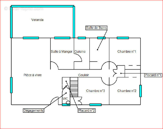 Maison 4 chambres - piscine - photo 3