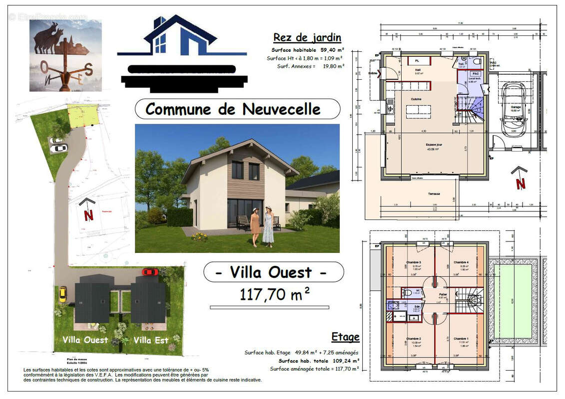 Maison à NEUVECELLE