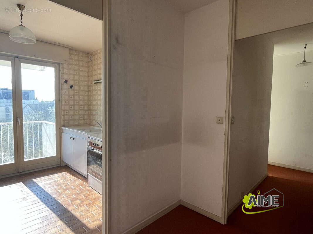 Cuisine avec second balcon - Appartement à FORBACH