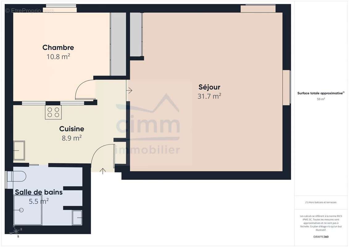 Appartement à GUICHEN