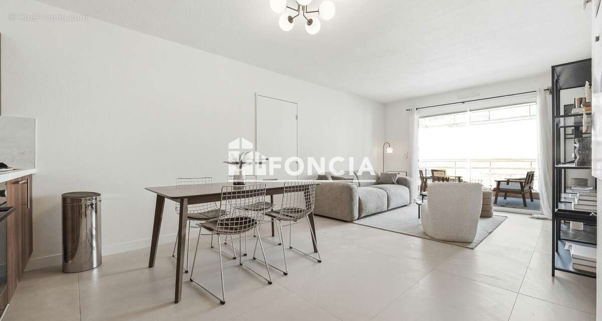 Palm beach mouré rouge t2 de 44m2 rénové+terrasse de 23m2+parking immeuble standing - photo 6