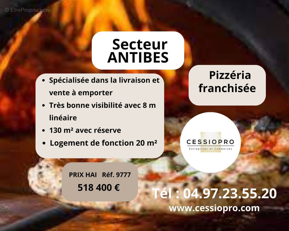 Commerce à ANTIBES
