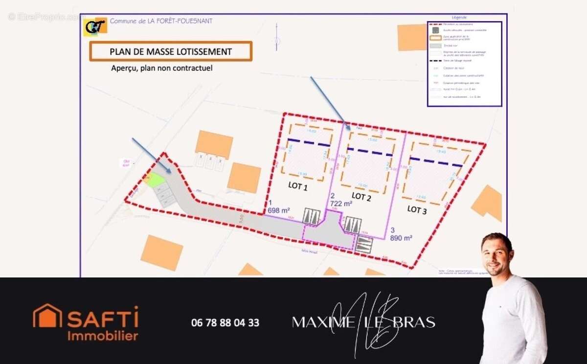 Photo 3 - Terrain à LA FORET-FOUESNANT