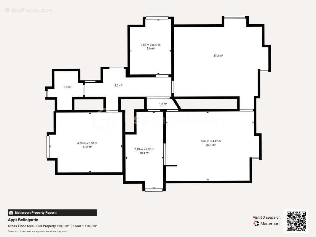 Appartement à BELLEGARDE