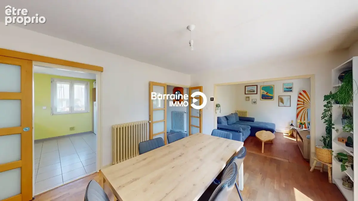 A vendre exclusivite brest lambezellec maison t6 de 110m²  habitables ( 138 utiles) 4 chambres jardin garage - photo 18