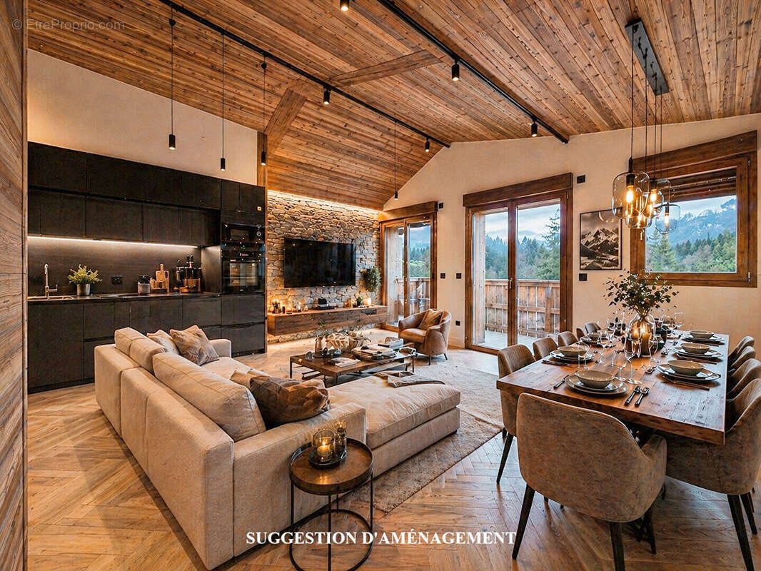 Appartement t3 a vendre  les gets  les portes du soleil - photo 2