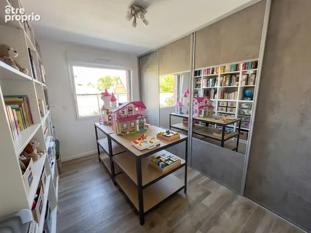 AIX EN PEVELE (59310) pavillon individuel semi plain-pied de 2017 développant 142,5m2 et bâti sur 1018m2 !!! - photo 15