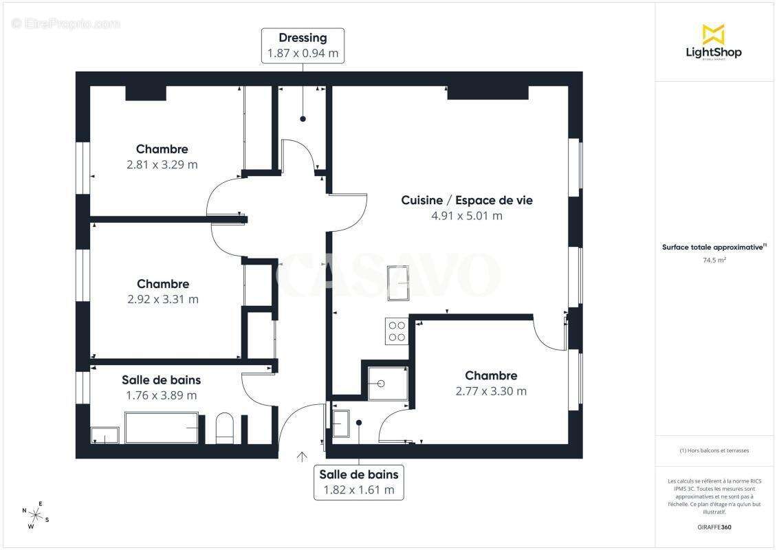 Appartement à PARIS-11E