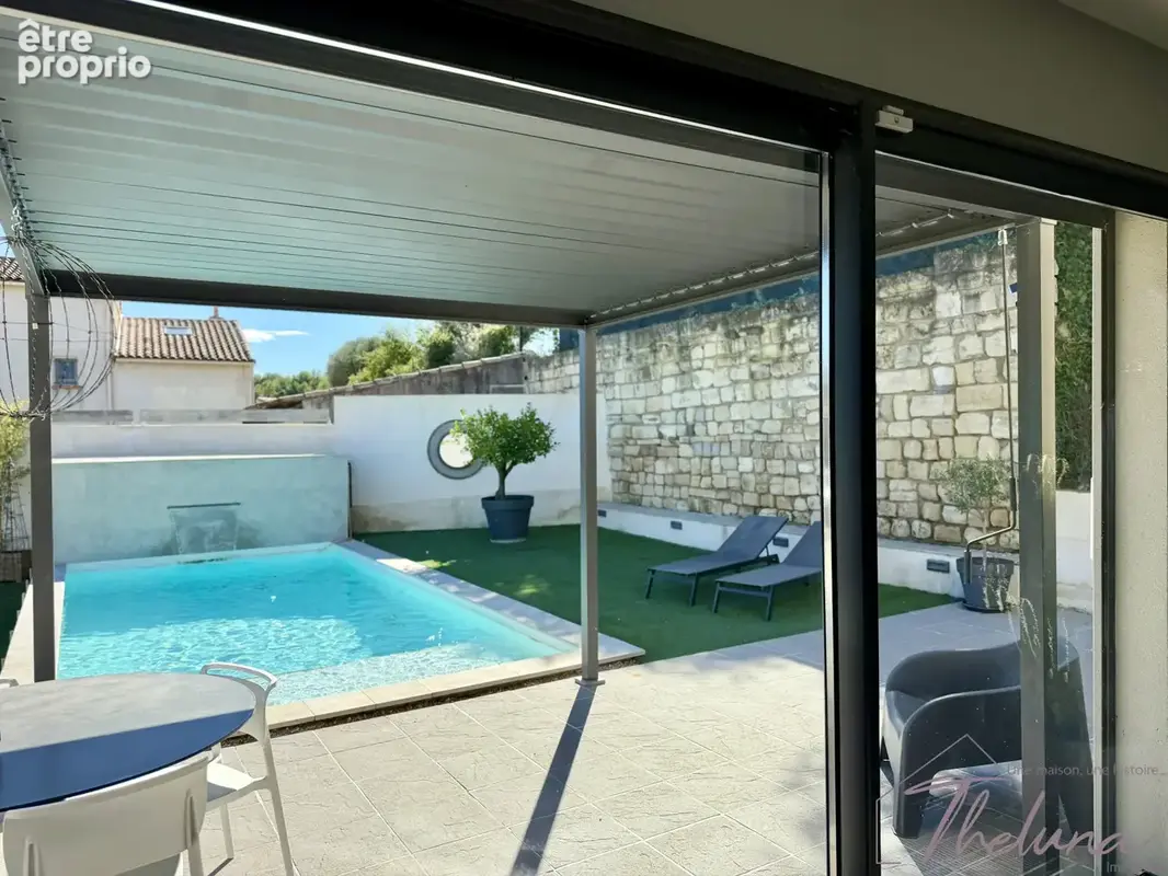 COMPS   Villa contemporaine de plain-pied de 110 m2 avec piscine, pièce de vie de 55 m2 et vue dégagée - photo 6