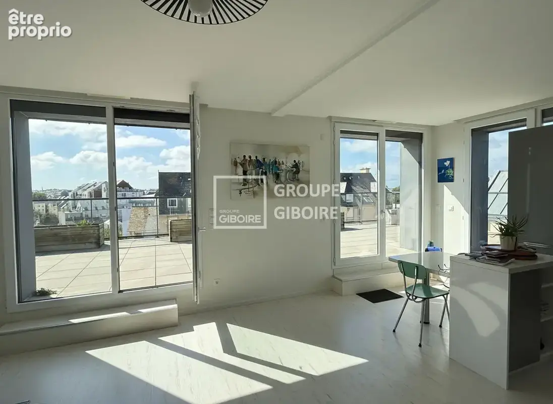 A vendre Agence Giboire Appartement Type 3 Saint Malo Rocabey Garage - photo 3