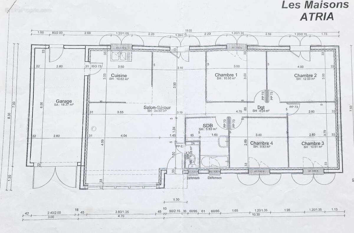 Maison à CHATILLON-SUR-CHER