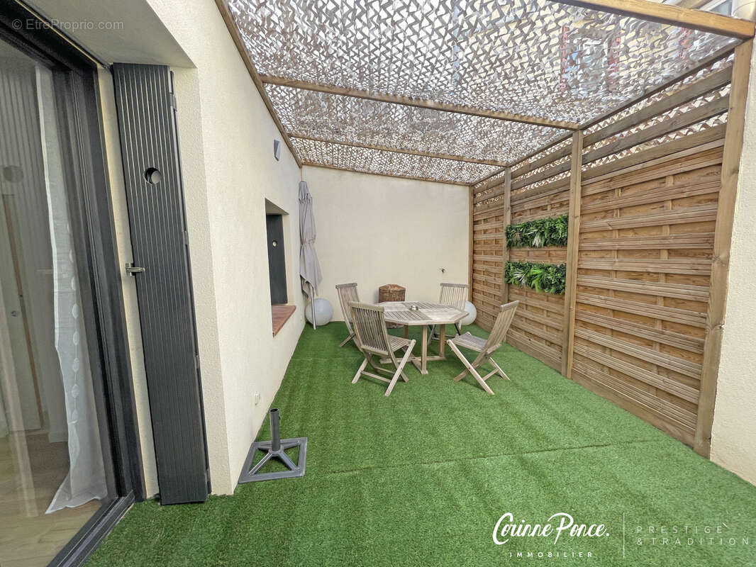 Nimes maison de ville contemporaine neuve corinne ponce immobilier - photo 7