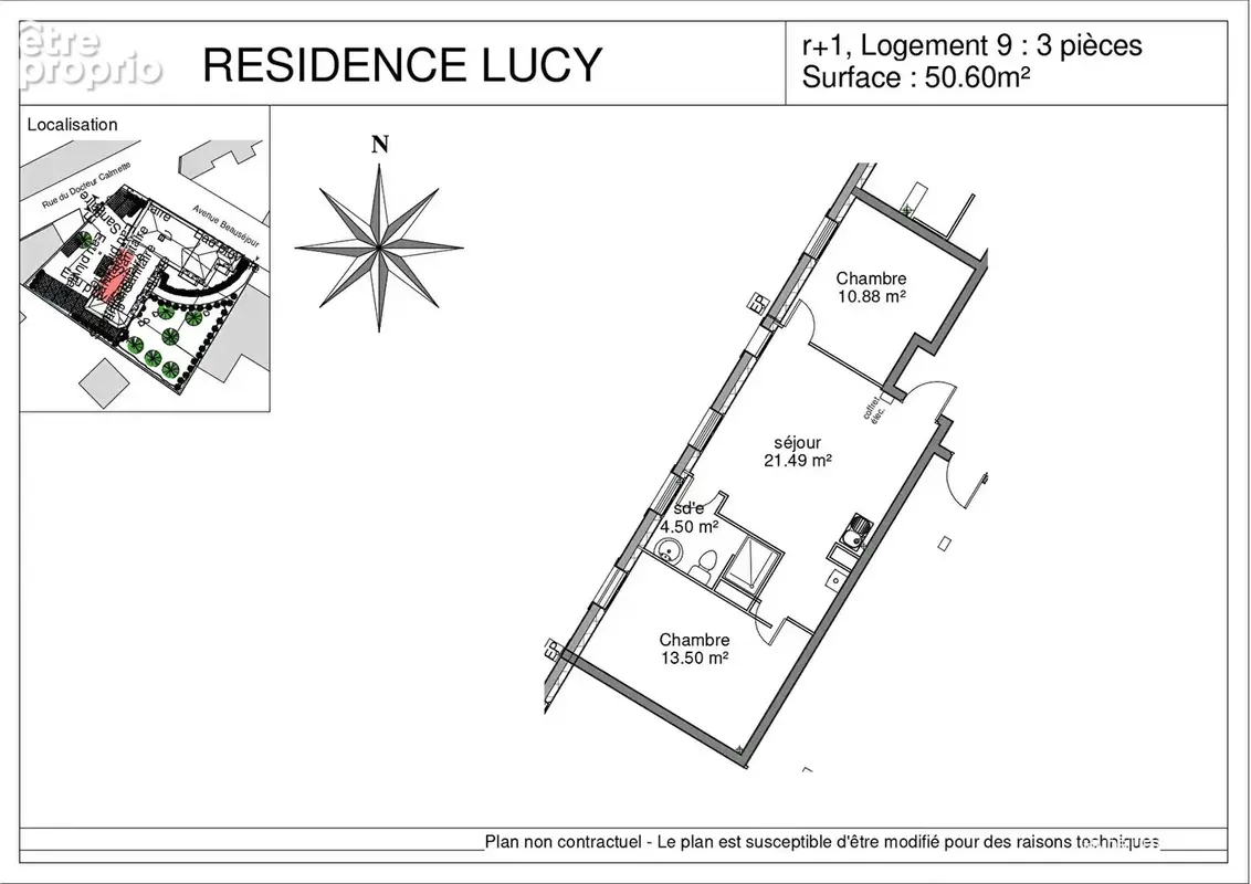 Crépy En Valois - APPT F3 - Programme neuf VEFA - photo 2