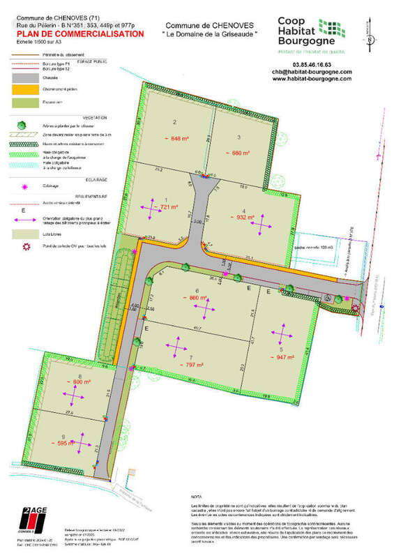 Terrains constructibles viabilisés de 595 m² à 947m² - photo 8