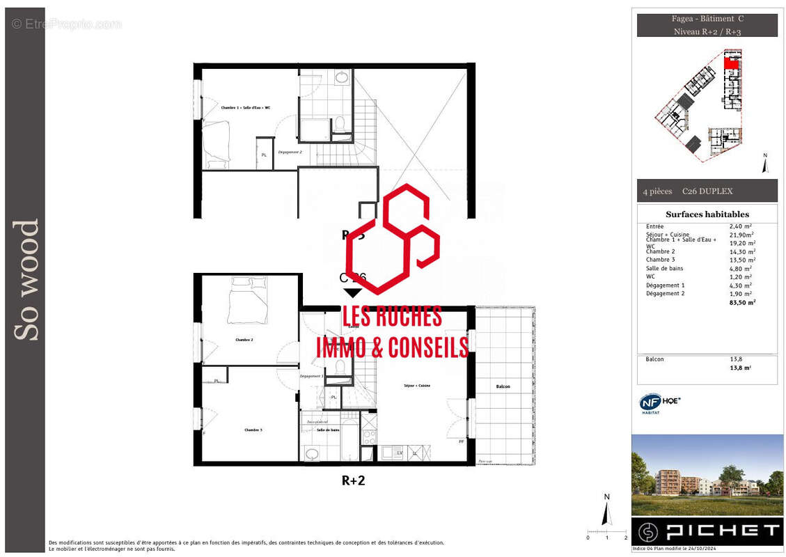 Appartement à CARRIERES-SOUS-POISSY
