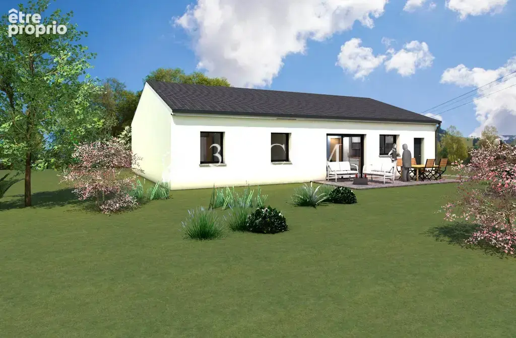 MAISON PLAIN PIED 100 M2 + Terrain 707 m2 54360 Damelevieres - photo 5