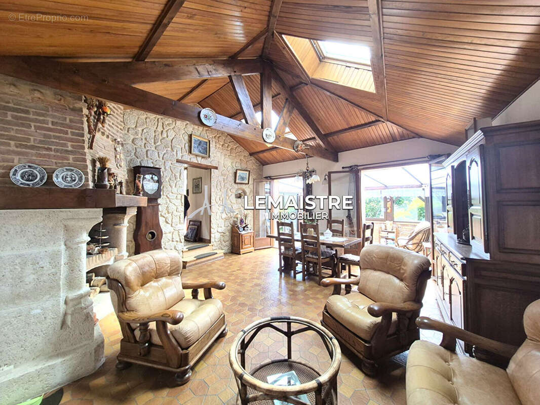 Maison à vendre - Le Havre - 77m² -  Plain-pied  1 chambre et un bureau avec grand jardin arboré - photo 7