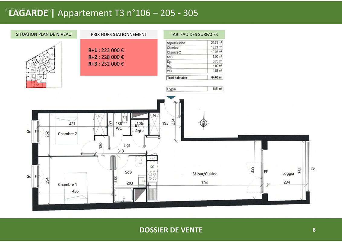 Appartement à ALBI