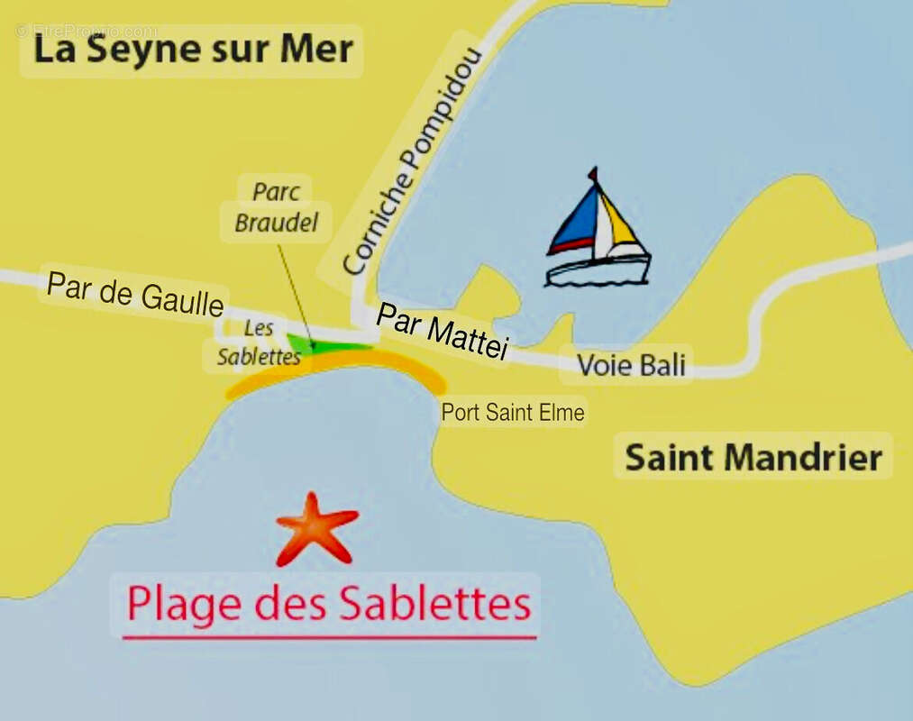 Terrain à LA SEYNE-SUR-MER