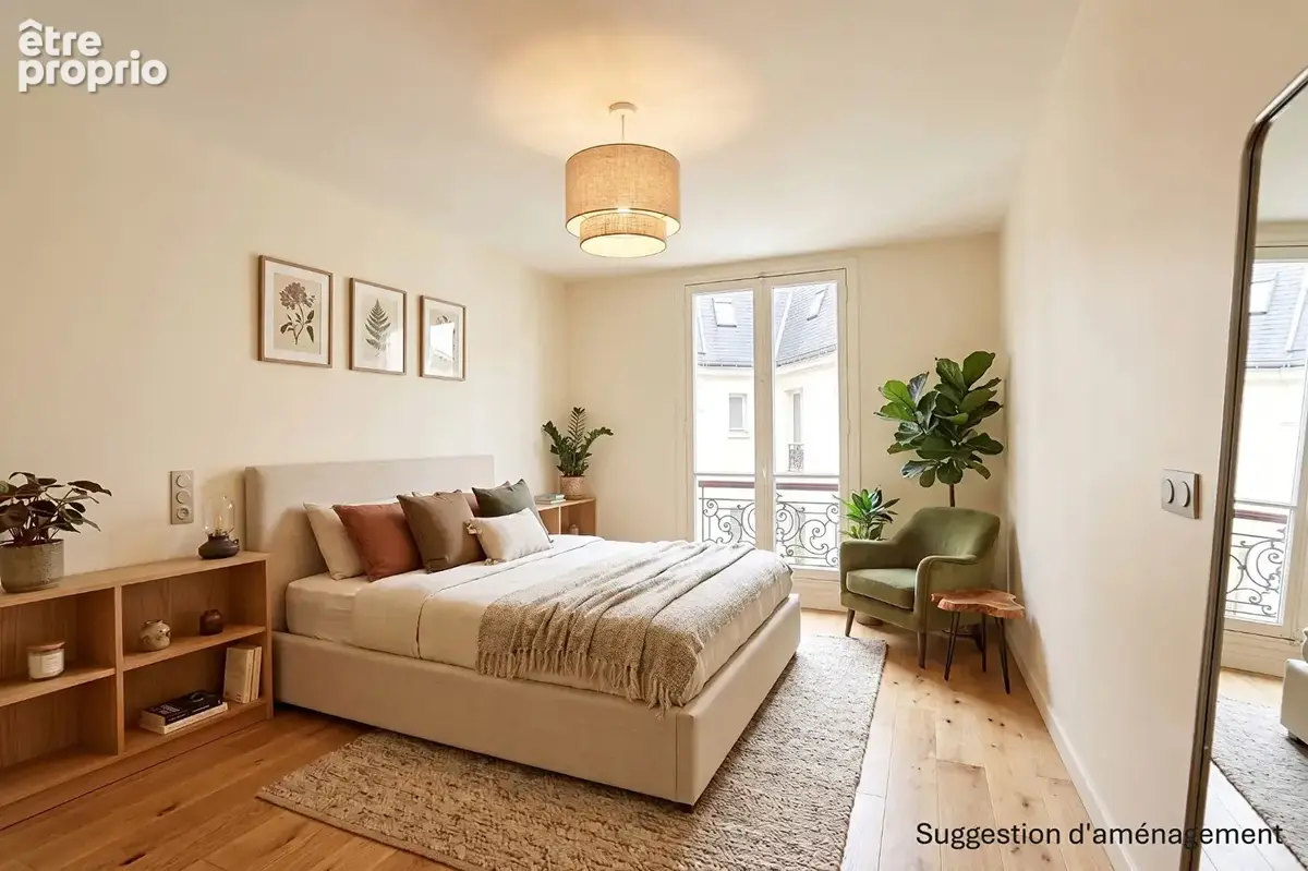Etienne MARCEL - balcon - 2/3 Chambres - photo 12