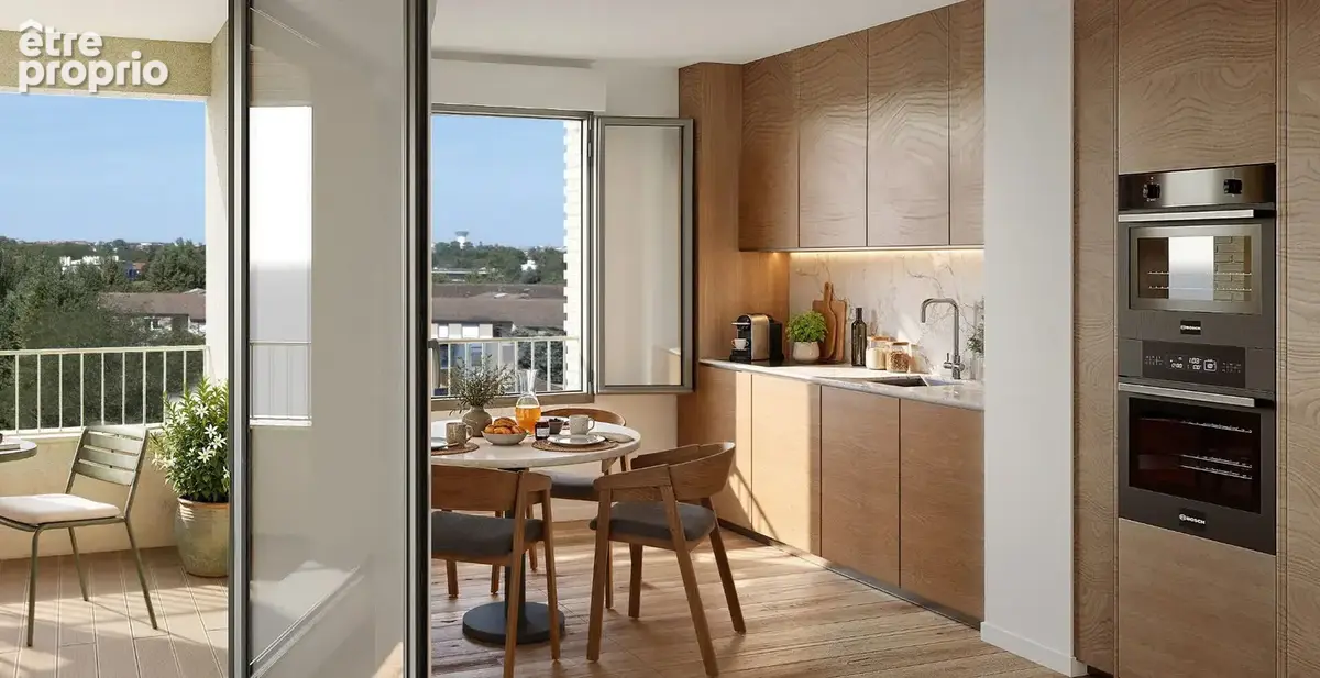 Appartement Toulouse 3 pièces de 63m² + Balcon + Parking ! PATTE D'OIE / BOURRASSOL - photo 2