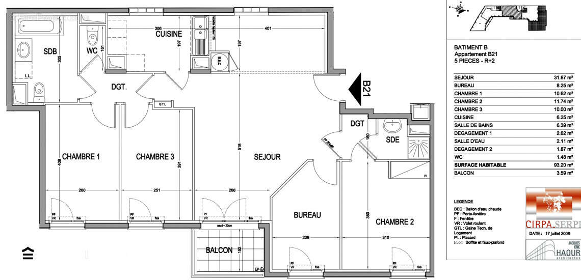Appartement à NANTERRE