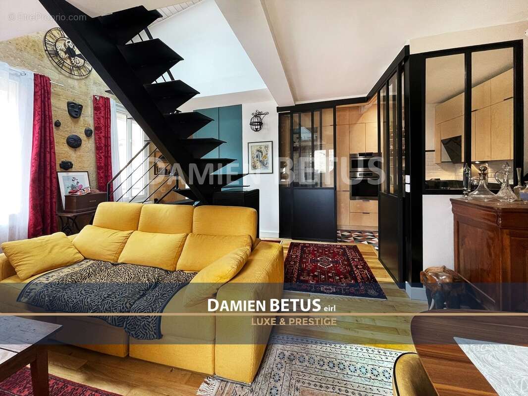 Appartement à vendre 3 pièces, dernier étage, BORDEAUX (33), Duplex-Loft, quartier CHARTRONS - photo 4