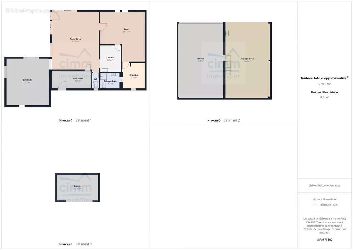 Maison à SAINT-MALON-SUR-MEL