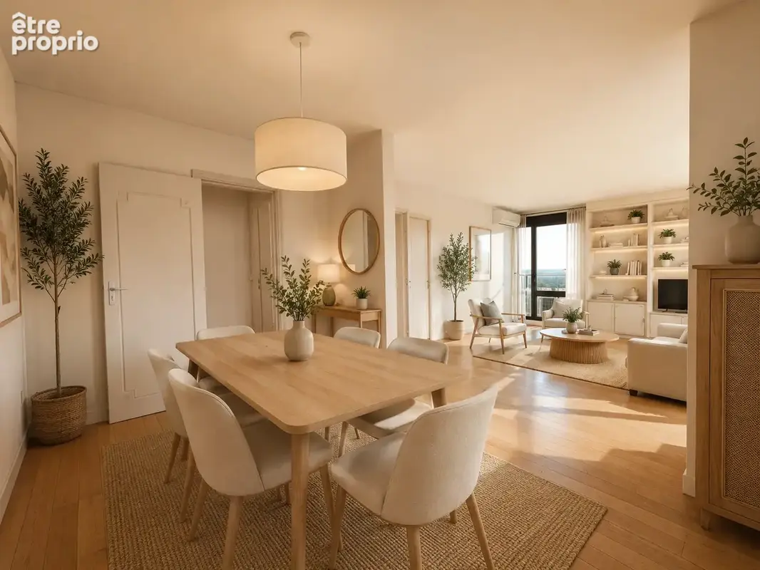 Appartement de 108 m2 -Balcon, vue dégagée, Parking inclus - photo 4
