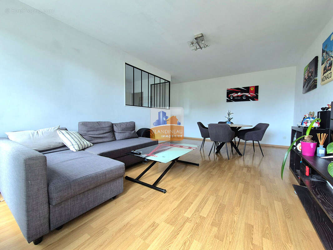 Bouguenais les couets - appartement t3  - 68 m² - rez de jardin avec terrasse - photo 5