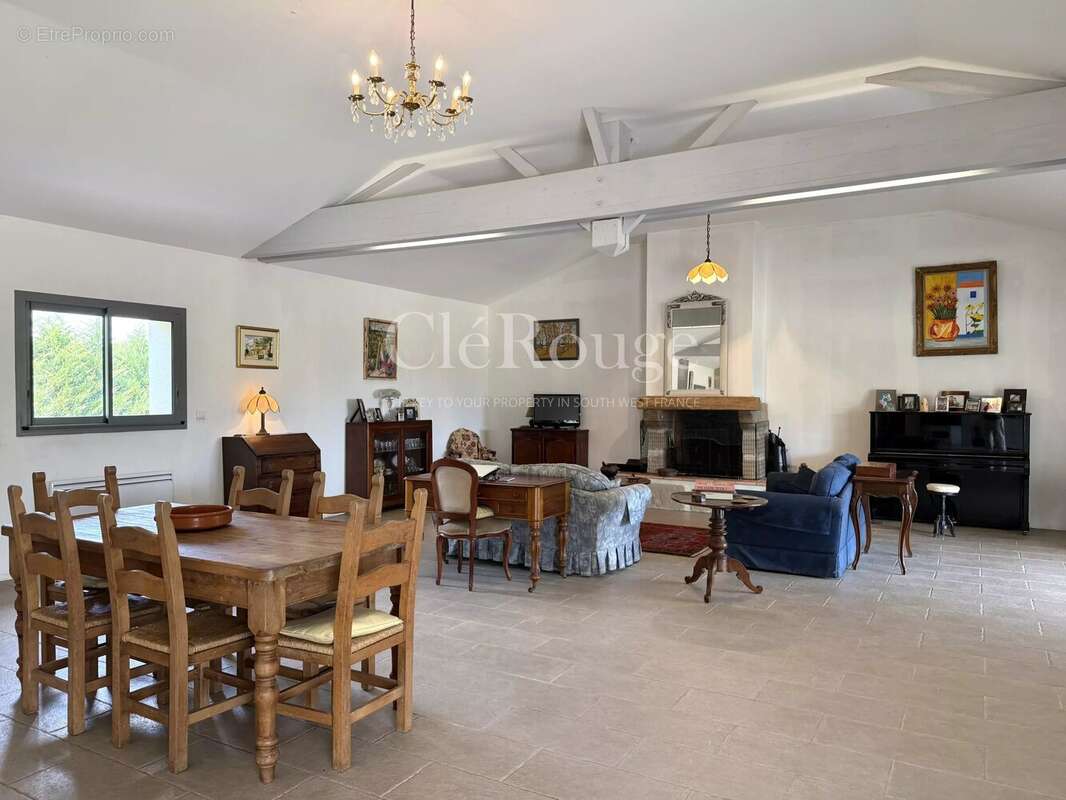 Proche d’Eymet – Maison en pierre de plain-pied de 4 chambres avec vues dégagées sur la campagne - photo 3