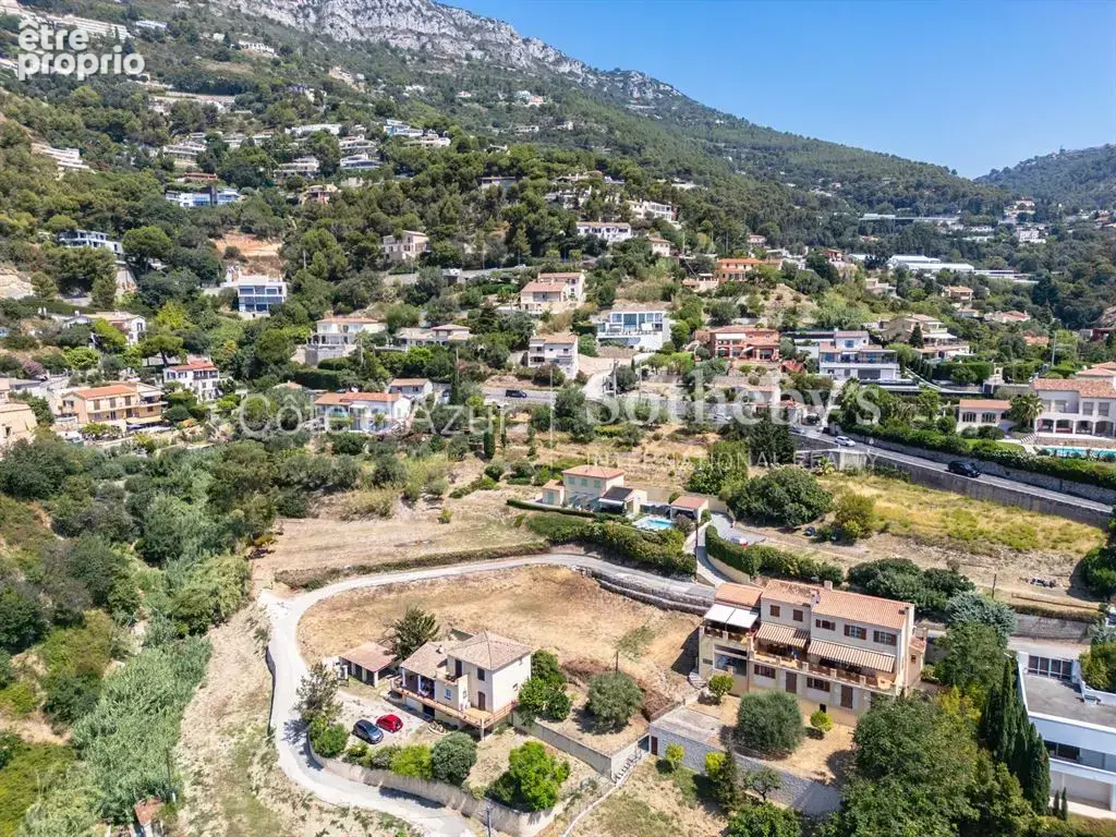 Èze : Terrain constructible 988 m² proche Monaco - Projet villa - photo 8