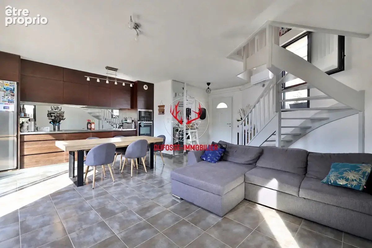 Dommartin centre - T3 Duplex 70 m² - terrasse 26 m² - photo 7