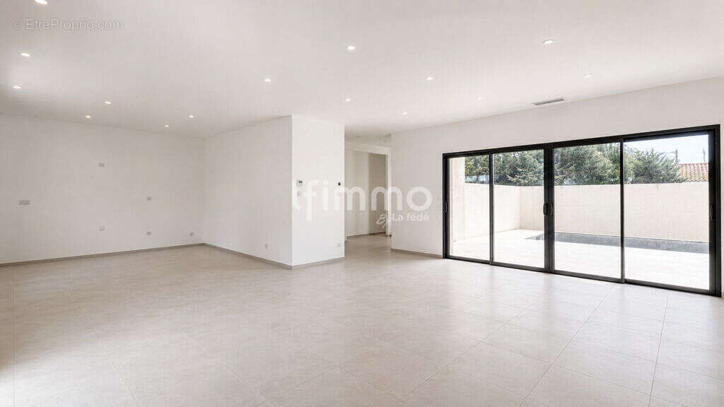 Maison neuve contemporaine 130 m² avec piscine proche Narbonne - photo 3