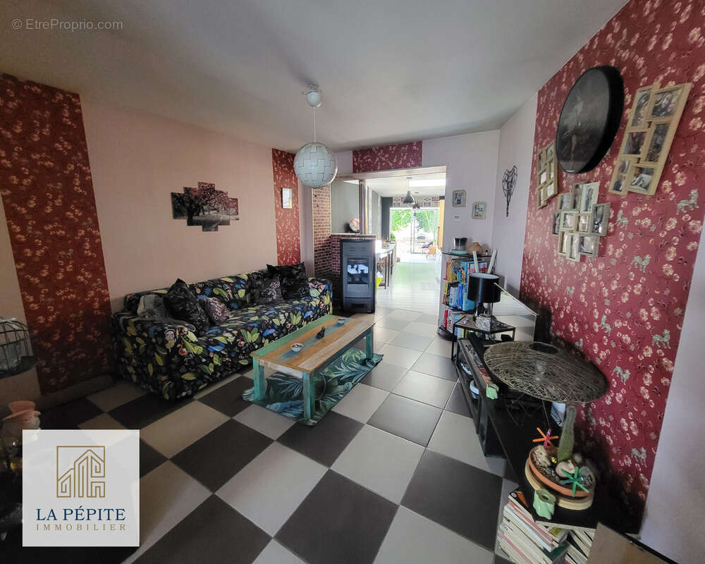 Maison de ville 114 m2 - 2 chambres - 2 bureaux - terrasse et jardin - aulnoye-aymeries - photo 7