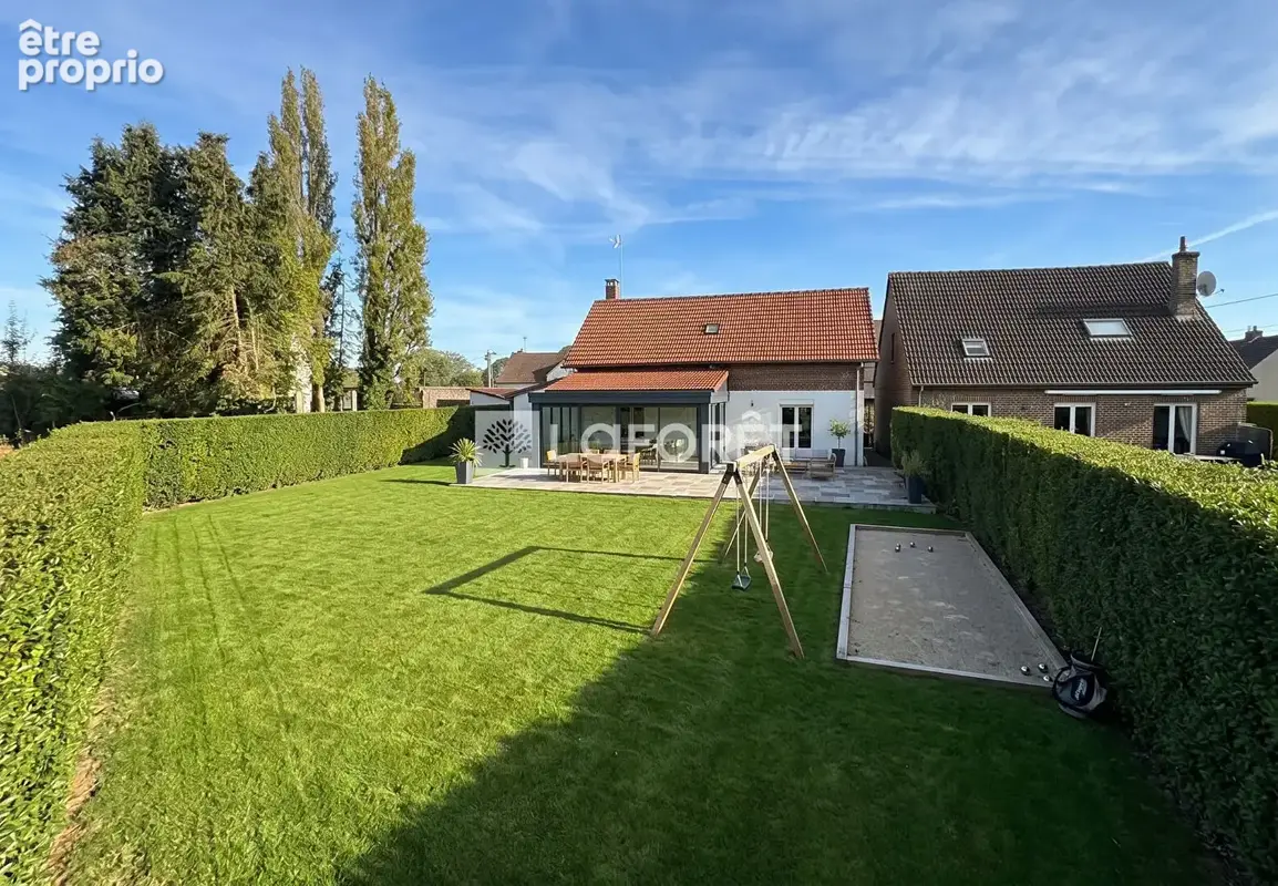 62450  - Maison 101 m2  coeur village Le Transloy - 4 pièce(s) - 2 Chambres -Garage - terrain 1200m2 - photo 4