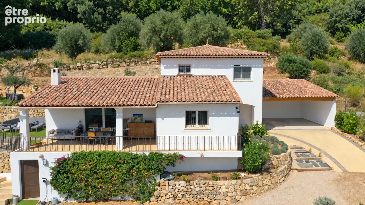 Villa Le Tignet 130 m²  sur terrain de 1500 m² avec piscine et belle vue - photo 7