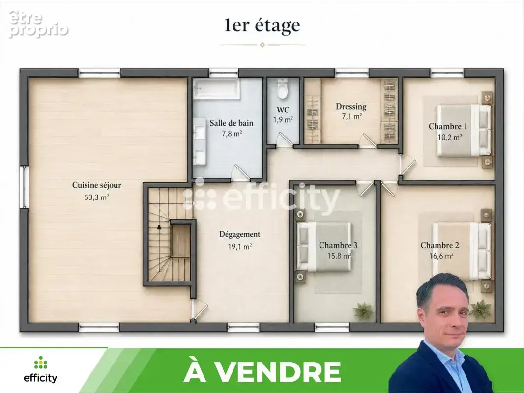 Maison 6 pièces 237 m² à vendre à Iteuil (86240) - photo 19