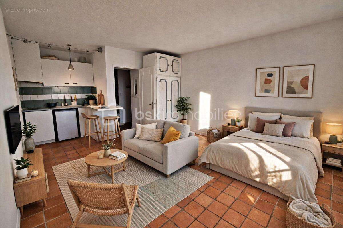 Exclusivité – Baisse de prix, à saisir ! Studio 28 m² vue mer, à deux pas du port et des commerces, au calme absolu - photo 6