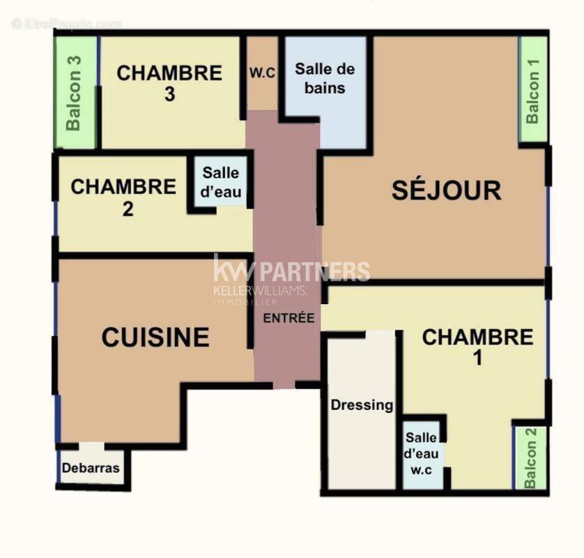 Appartement à PARIS-16E