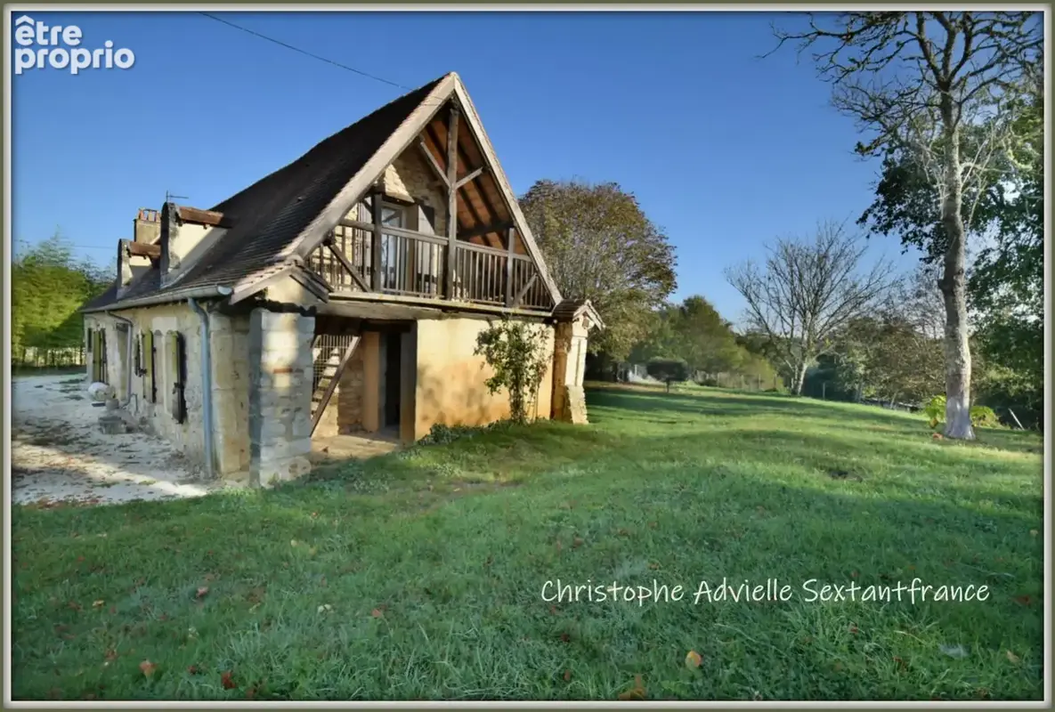 Périgourdine en pierres, rénovée, 3 chambres et un bureau sur terrain de 1820 M2 environ - photo 13