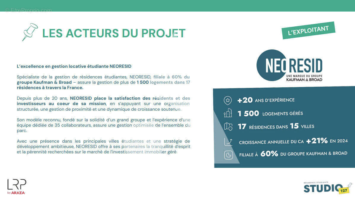 Appartement à FACHES-THUMESNIL