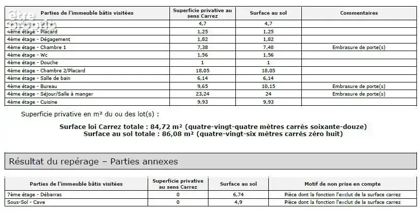 Marais-Ile Saint Louis. Appartement de 4 pièces de 86m² aux vues panoramiques. - photo 13