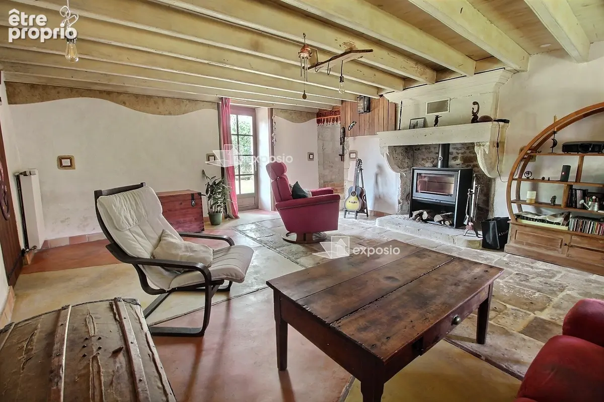 OULMES . Charmante maison en pierre de 172 m² habitables - photo 3