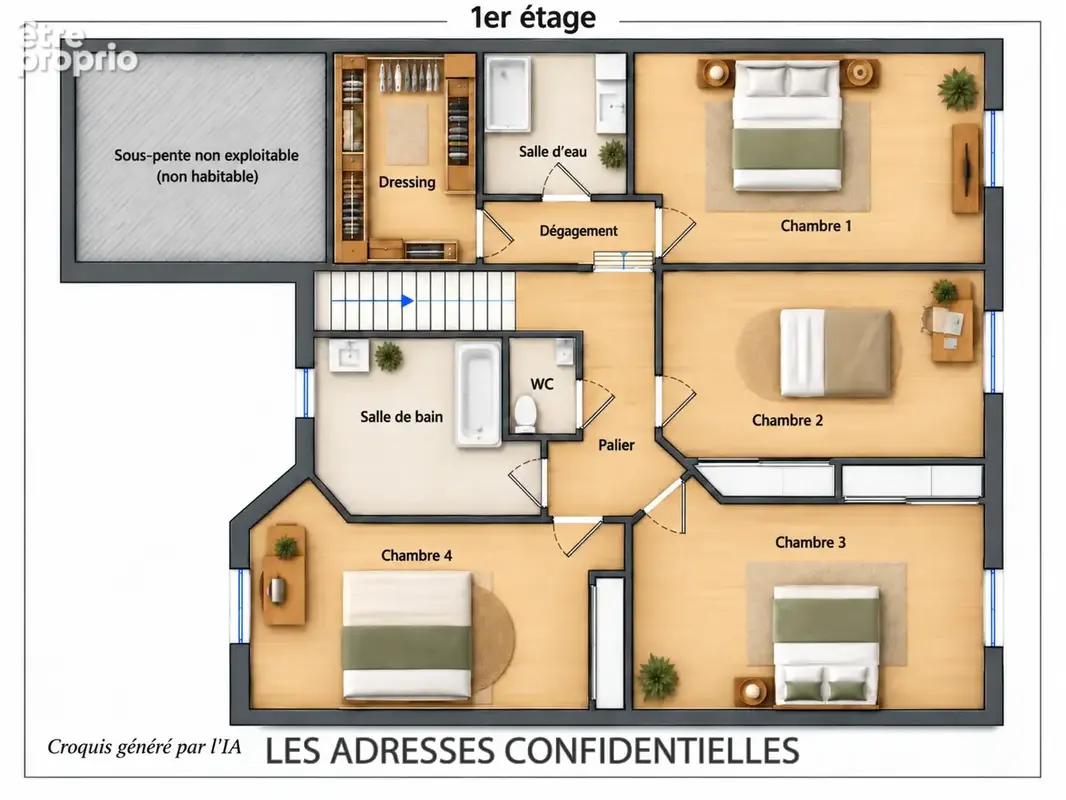 JONAGE   Maison familiale avec 4 chambres et grand garage, terrain de 612 m2 - photo 10
