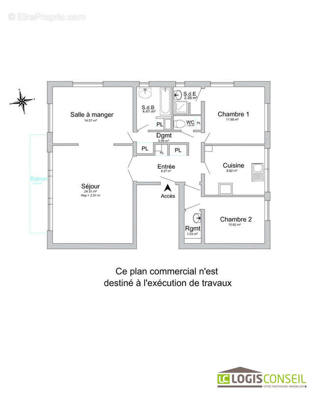 Appartement à CHATENAY-MALABRY